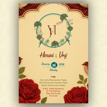 Wedding Invitation 2024025